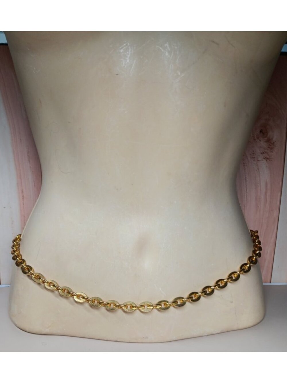 Biker Link Chain Belt Waist Jewelry 37" Adjustable - Picture 6 of 9